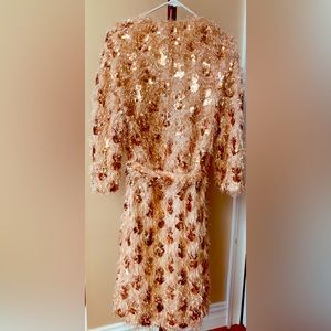 Zara Sequin dress coat